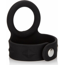 Calexotics 3-Snap Scrotum Ring - Medium