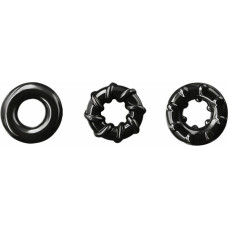 Ns Novelties Renegade Dyno Rings / Black