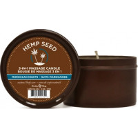 Earthly Body Moroccan Nights Massage Candle - 6 oz / 170 gr