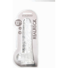 Realrock By Shots Realistic Dildo with Balls - 10 / 25,4 cm