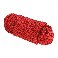 Guilty Toys BONDAGE ROPE SHIBARI POLYESTER RED 10 M