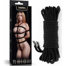 Lovetoy Rebellion Reign Ebony Silky Bondage Rope