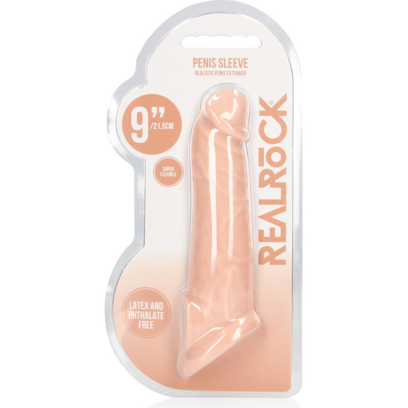 Realrock By Shots Dzimumlocekļa apvalks - 9 / 23 cm