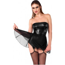 Noir Платье с подтяжками L