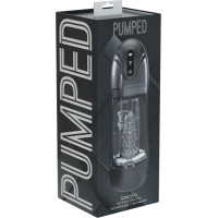 Pumped SonicPull - Suction and Vibration Masturbator Pump - Multimedia Enhanced - Gun Metal