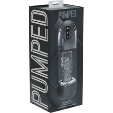 Pumped SonicPull - Suction and Vibration Masturbator Pump - Multimedia Enhanced - Gun Metal