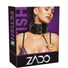 Zado Ādas kakla siksna un pavada