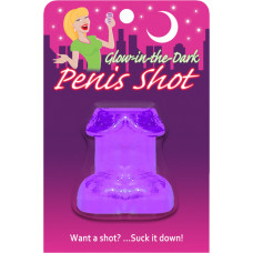 Kheper Games Glow-in-the-Dark Penis Shot - Purple