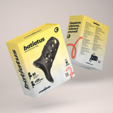 Crushious Batiatus - Vibrating Penis Armour Ring - Black