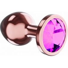 Lola Games Plug-Butt Plug Diamond Quartz Shine S Rose Gold