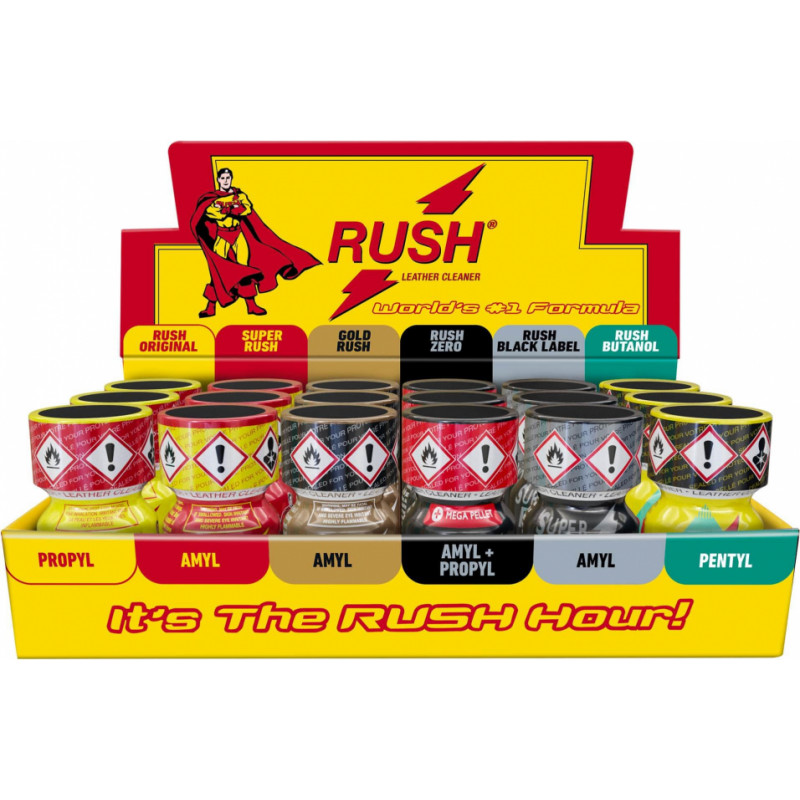 Leather Cleaner - Mixed Display Rush Discovery