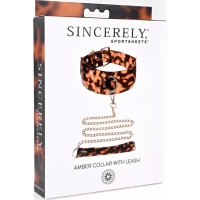 Sportsheets AMBER COLLAR AND LEASH