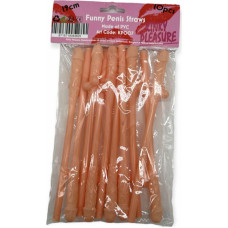 Kinky Pleasure - Penis Drinking Straws 10 pcs