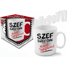 Bgtech BIG WOW - Kubek Big Boss 800 ml - Szef szefów nad szefami