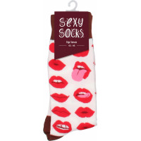 Sexy Socks Lip Love - 42-46