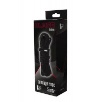 Dream Toys BLAZE DELUXE BONDAGE ROPE 5M BLACK