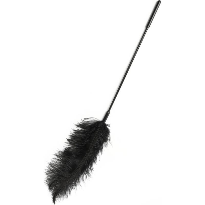 Hidden Desire Double Feather Tickler Black