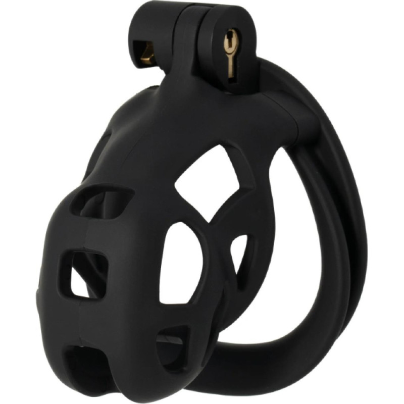 Hidden Desire Penis Prison Cock Cage Short Black