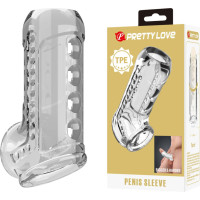 Pretty Love Penis Sleeve – Clear Long