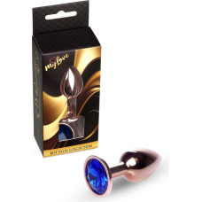 Mylove Toys - Jewellery Red Gold PLUG- Dark Blue