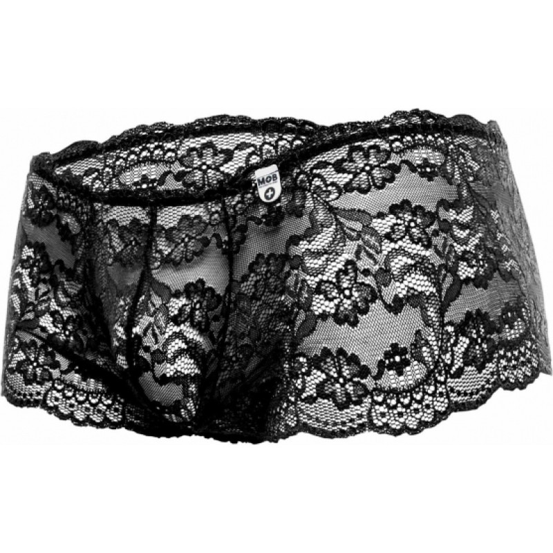 Mob Eroticwear Rose Lace Boy Short
