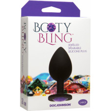 Doc Johnson „Booty Bling“ – kastuvu užpakalio kamštis – didelis