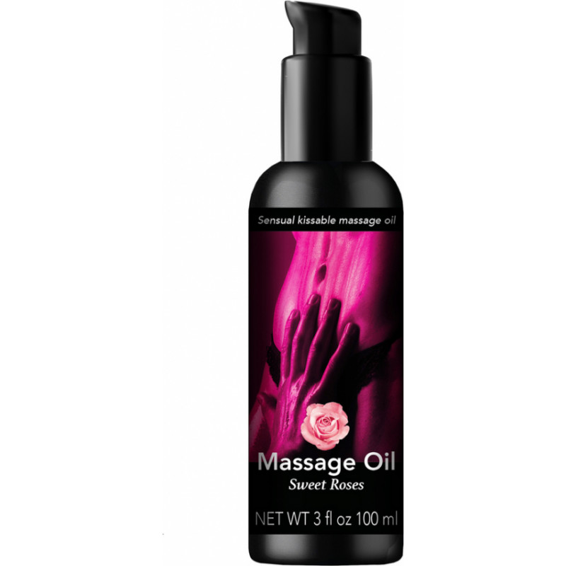 Pharmquests By Shots Массажное масло Sensual Kissable — Сладкие розы — 3 жидких унции / 100 мл