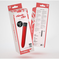 Crushious Classic Vibe — Vibrador Clásico — Rojo