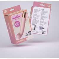Crushious Mellow Gee — Mini Vibrador G Spot — Rosa