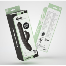 Crushious Lapin – Vibrador Conejito con Movimiento de Empuje – Negro