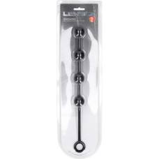 Levelz By Shots Round Silicone Anal Balls - M - 30mm - Black