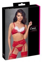 Cottelli Lingerie Ziemassvētku krūštura komplekts L/XL