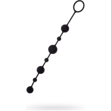 A-Toys Anal beads Toyfa A-toys Coron, with balls, silicone, black, 35,9 cm