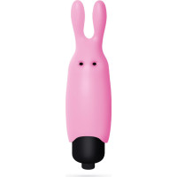 Crushious O-PET RABBIT WITH 10 VIBRATION BULLET PASTEL PINK
