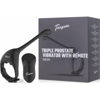 Teazers Triple Prostate Vibrator with Remote