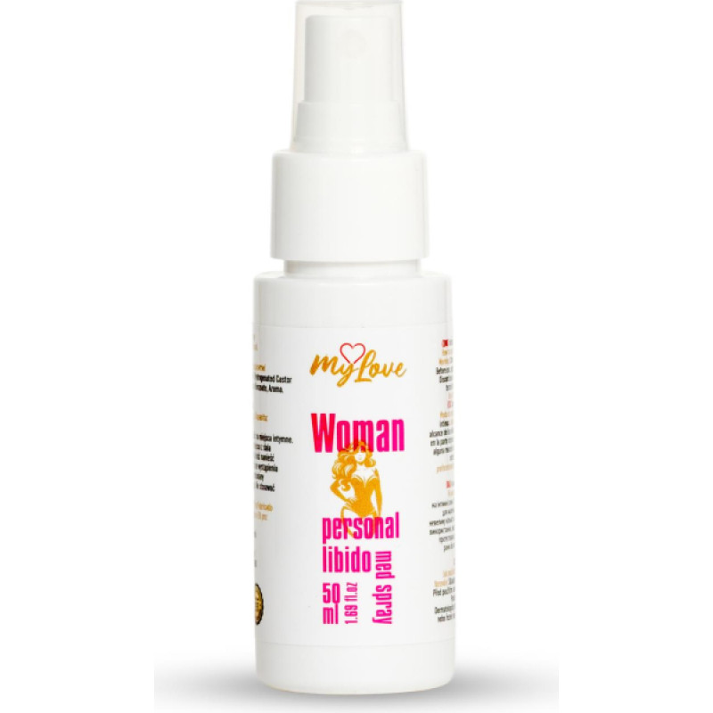 Mylove Woman personal libido-med spray 50 ml.