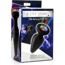 Xr Brands Light-Up - Silicone Butt Plug - Medium
