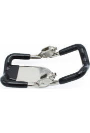 Kiotos Steel Steel Jaw Lock With Black Elastic Coating