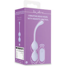 Loveline Vibrating Bead Kegel with Remote Control - Lavender