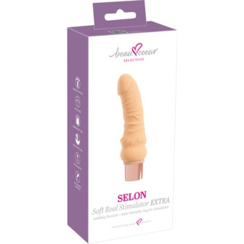 Beau Coeur SELON Soft Real Stimulator EXT