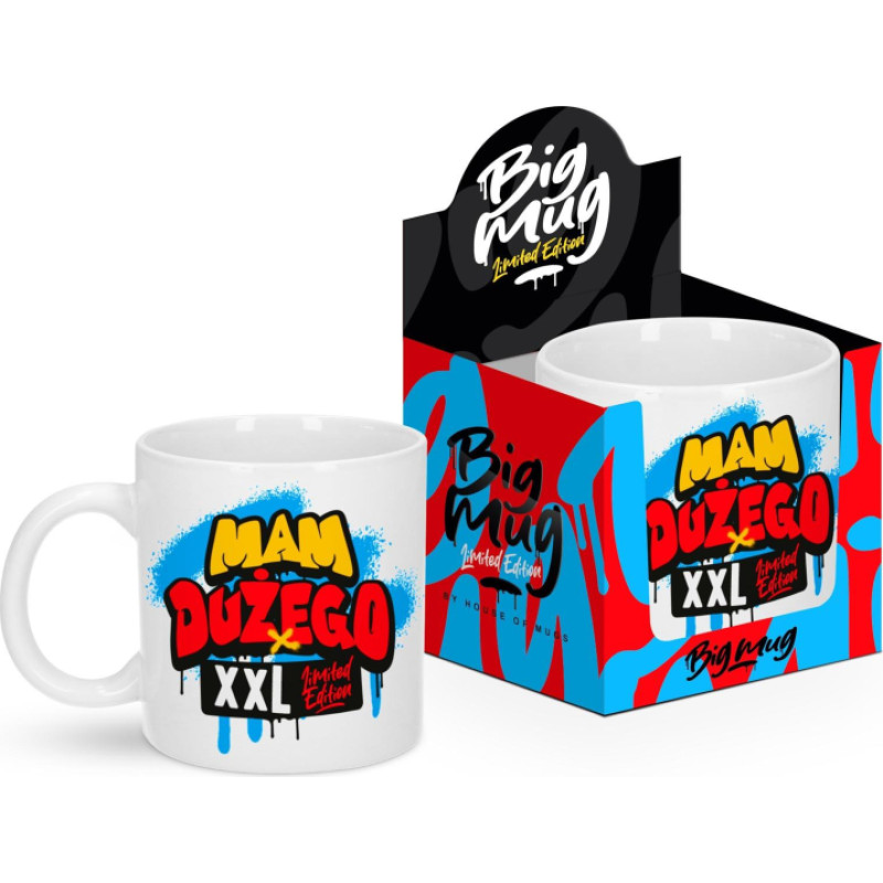 House Of Mugs BIG MUG - Kubek 800ml - Mam dużego