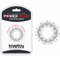 Lovetoy POWER PLUS Cockring Clear