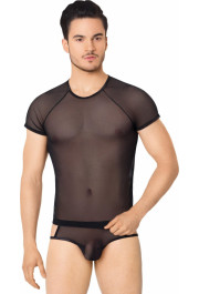 Softline Collection Shirt and Shorts 4607 - black XL