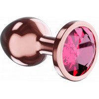 Lola Games Plug-Butt Plug Diamond Ruby Shine S Rose Gold