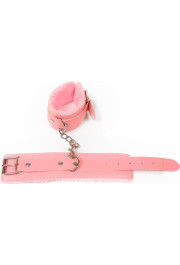 Fetish Fever - Cuffs With Fur - Pink