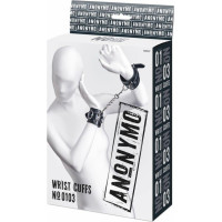 Anonymo By Toyfa Anonymo handcuffs, PU leather, black