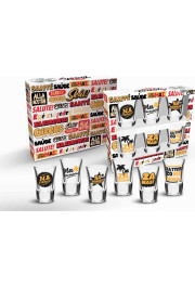 House Of Mugs Shot On - Zestaw 6 Kieliszków - 35ml - Toasty