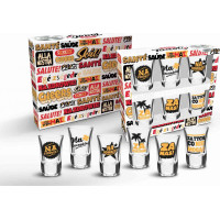 House Of Mugs Shot On - Zestaw 6 Kieliszków - 35ml - Toasty