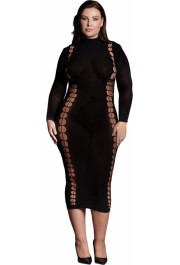 Le Désir Carme XI - Dress with Turtleneck - Plus Size