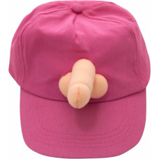 Kinky Pleasure - DS002 - Cap With Penis - Pink - One Size